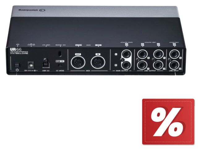 Placa de sunet Steinberg UR 44 » 11Sound - The Transylvanian DJ